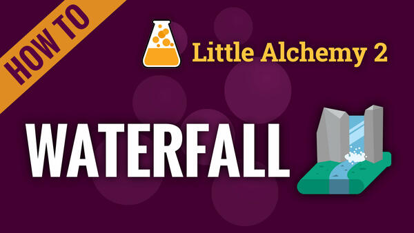 Video: How to make WATERFALL in Little Alchemy 2