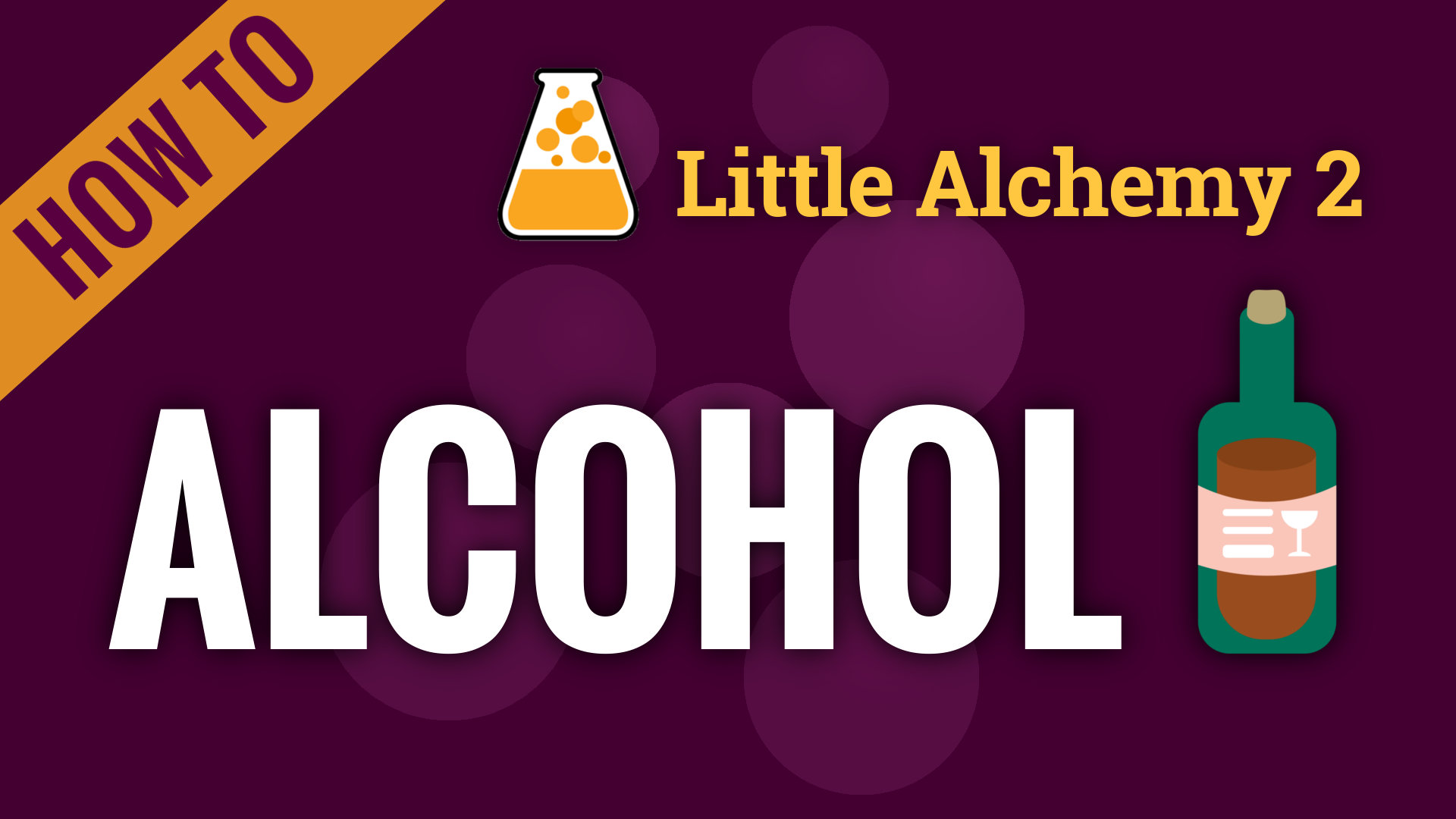How to make ALCOHOL in Little Alchemy 19