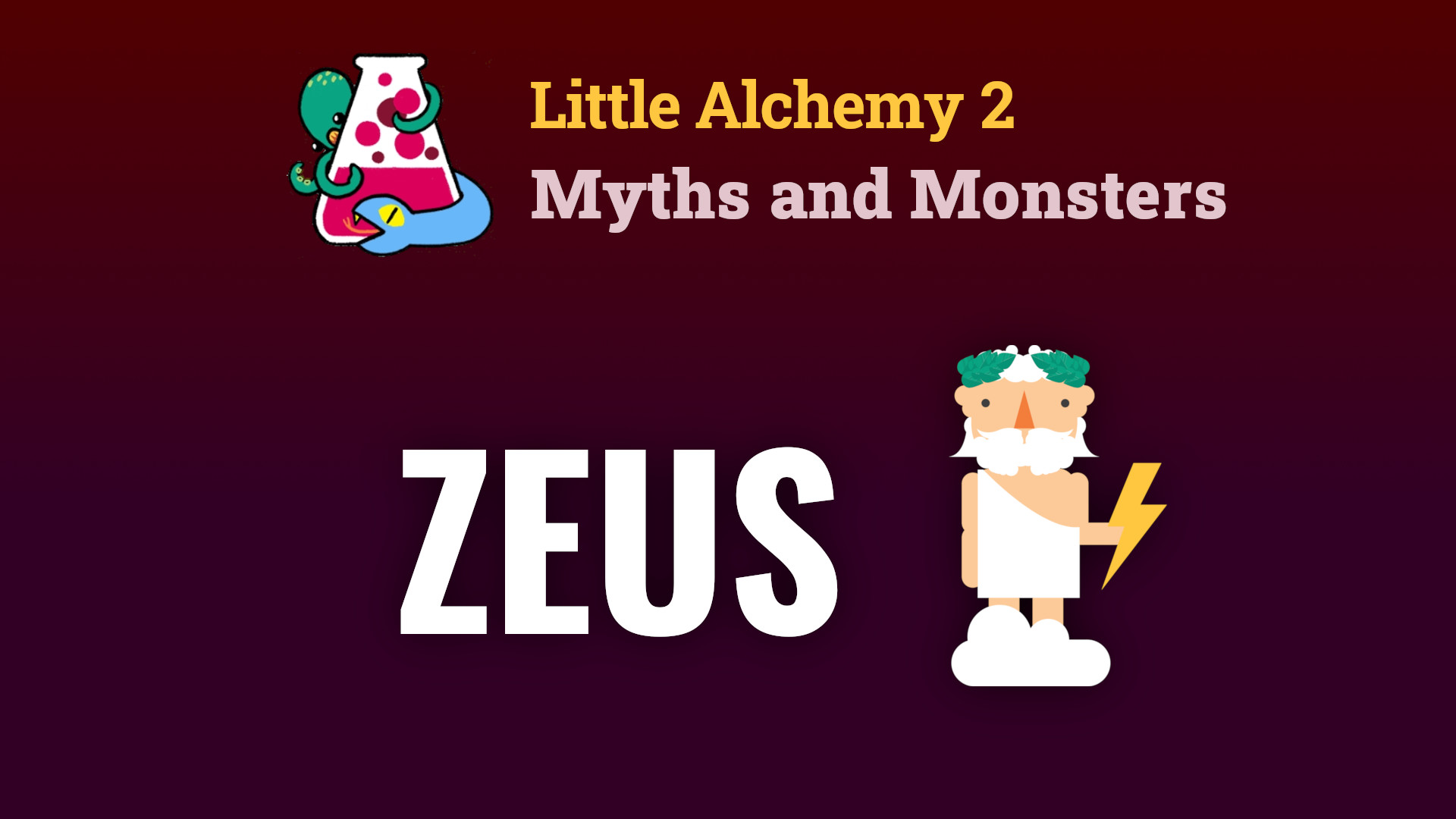 Zeus Little Alchemy 2 Cheats